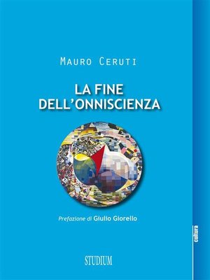 cover image of La fine dell'onniscienza